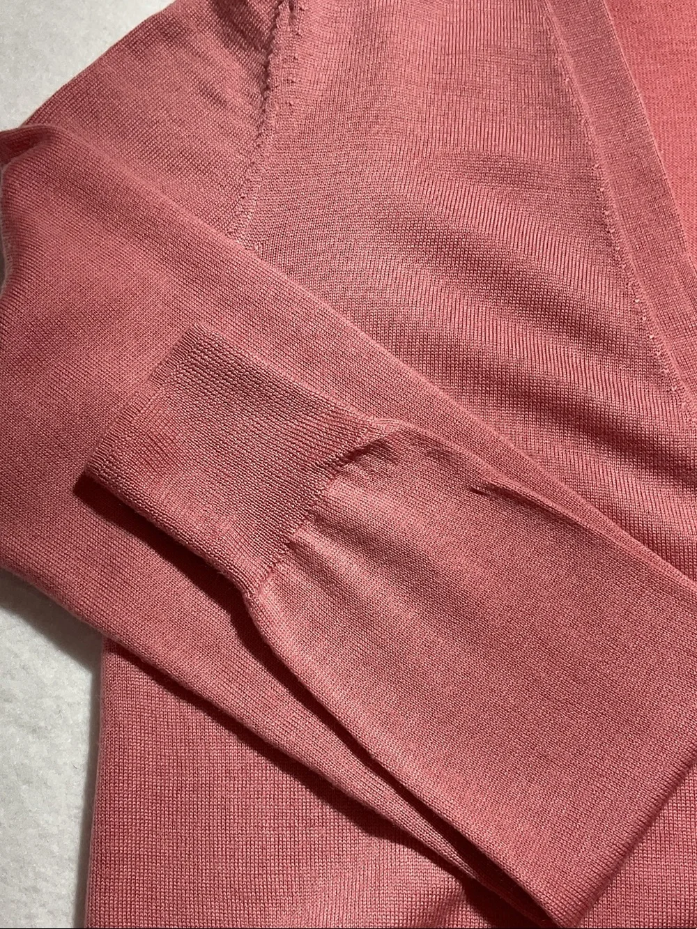 Tory Burch Rose Pink Button-Front V-Neck Cardigan